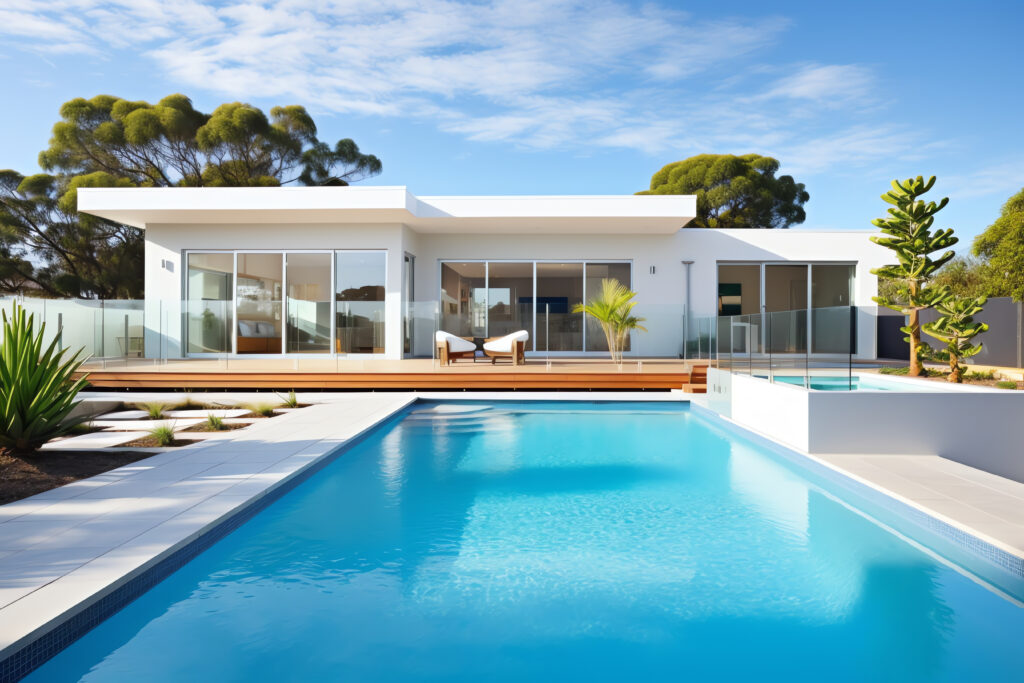 vecteezy exterior of beautiful modern minimal cubic house style 34725663