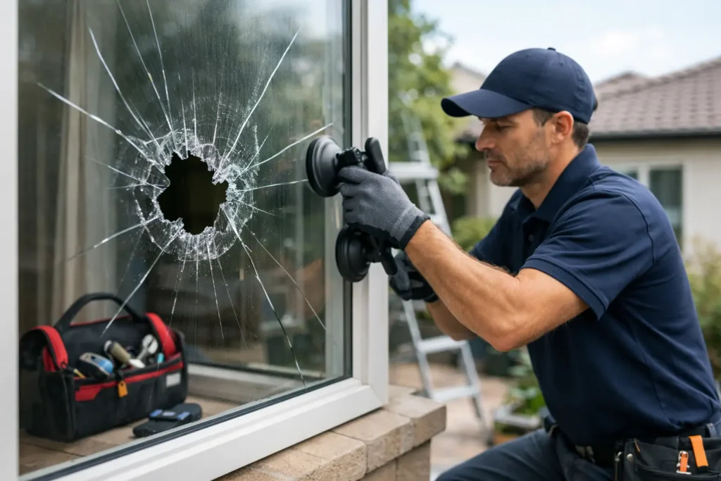 Broken House Window Repair in Sydney