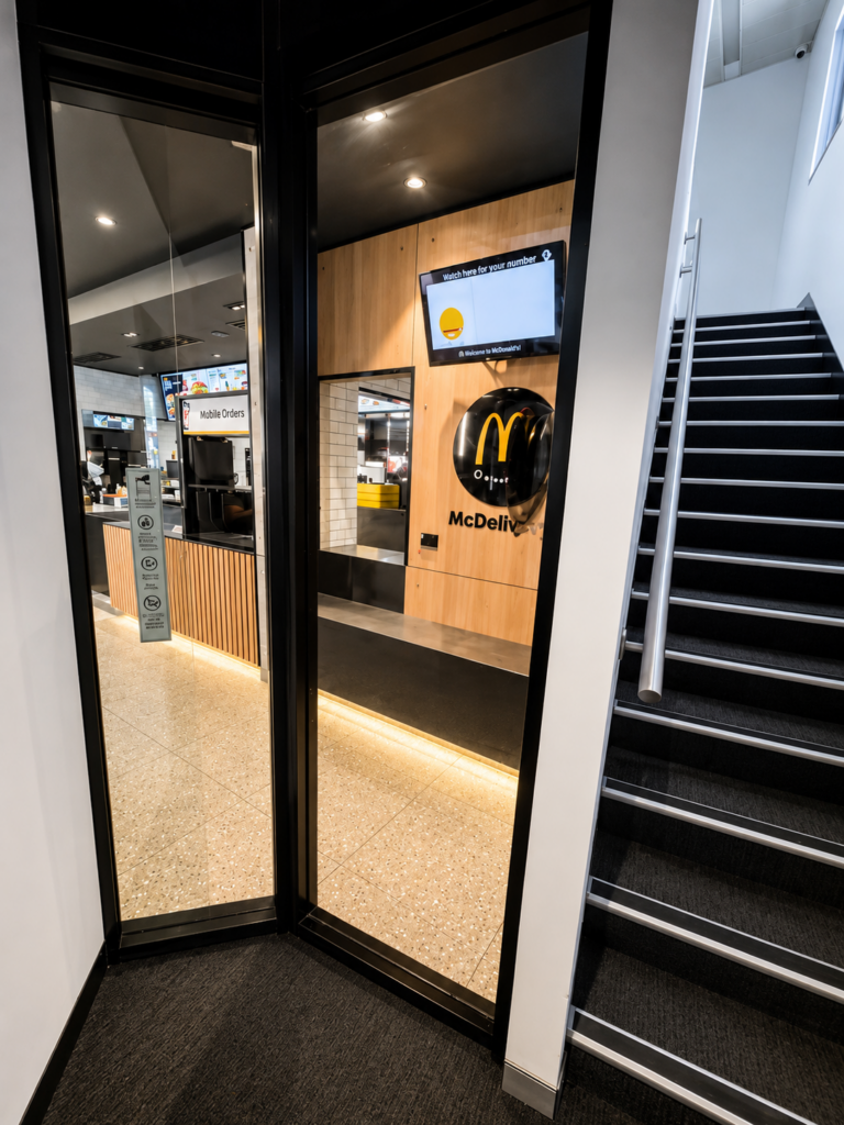 Completed emergency commercial glass replacement by NSW Glass Masters at a Sydney restaurant.