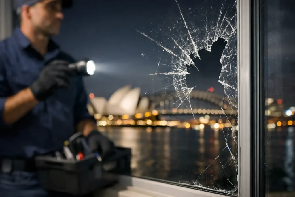 After Hours Broken Window Help Across Sydney