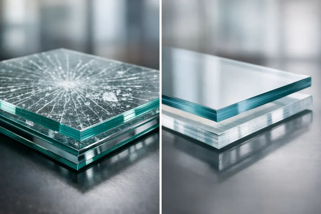 Toughened Glass vs Laminated Glass