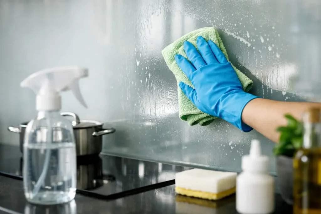 Glass Splashback Cleaning Tips That Really Work